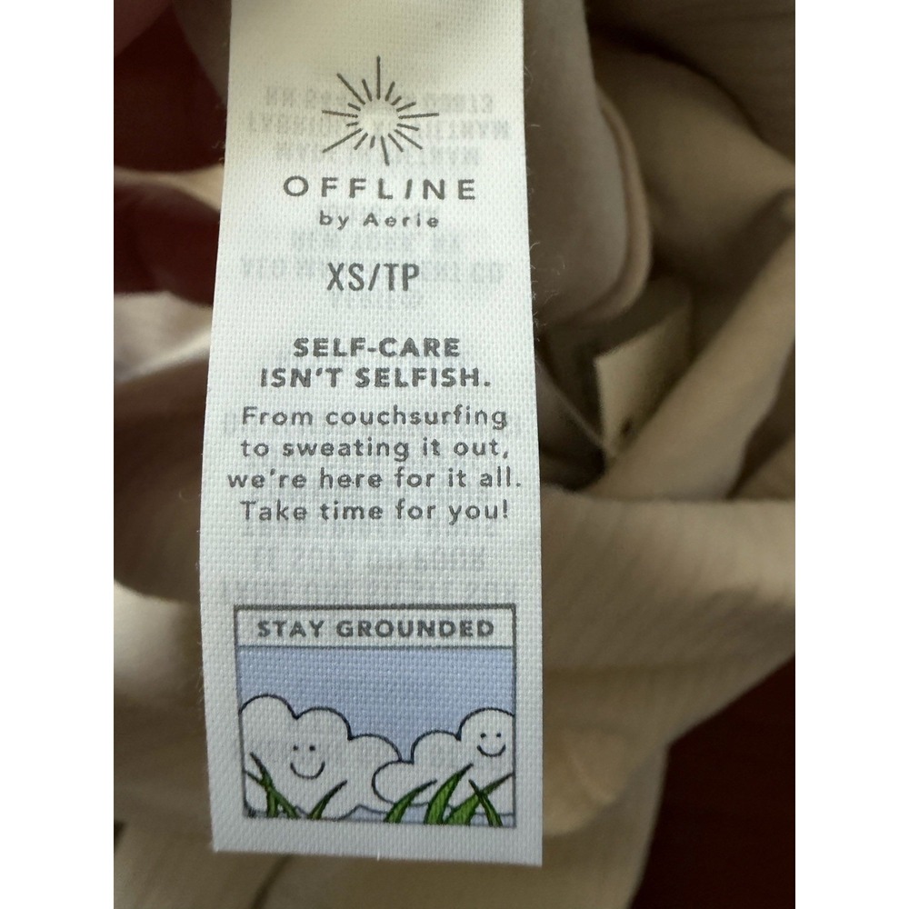 New Women's Offline By Aerie Bra S And Legging XS Set Yoga Ribbed Size XS/ Small - Picture 10 of 13